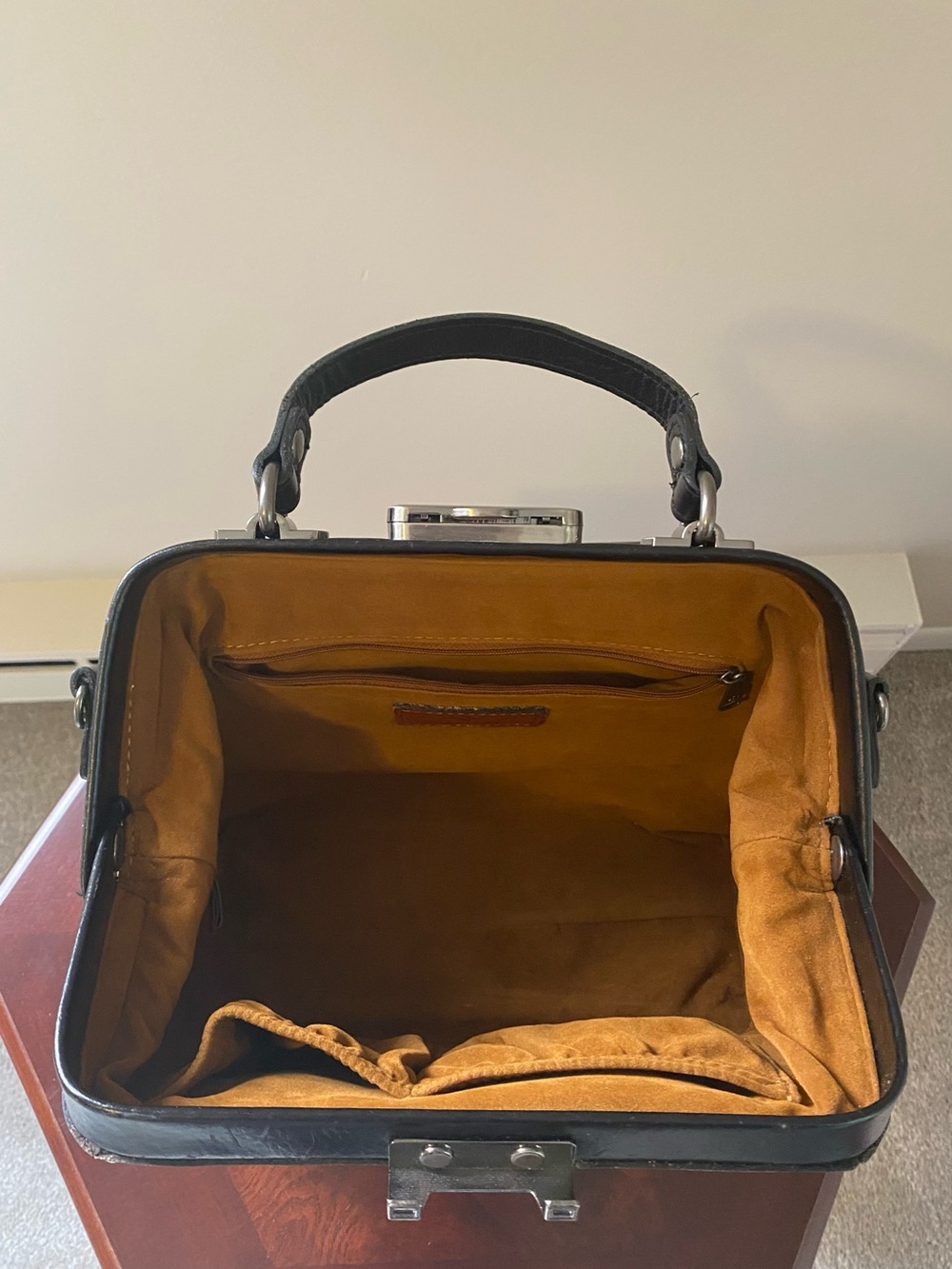 Patricia Nash Gracchi Frame Satchel with Crossbody Strap - Picture 11 of 15